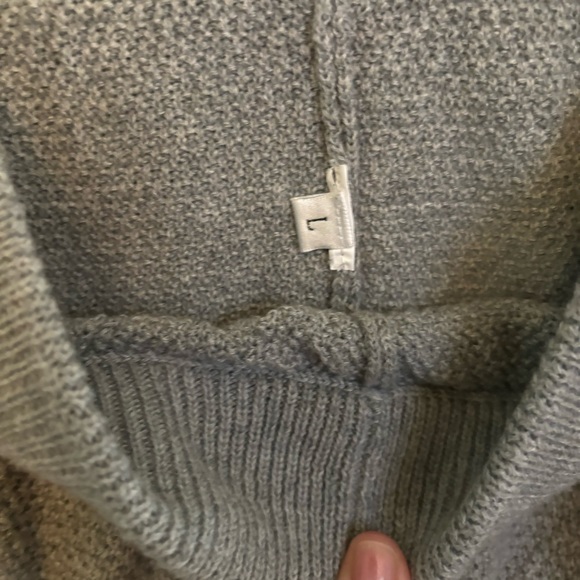 Grey sweater 2 Piece set Oversized Knit Loungewear Loose Slouchy Sweater - Picture 11 of 11